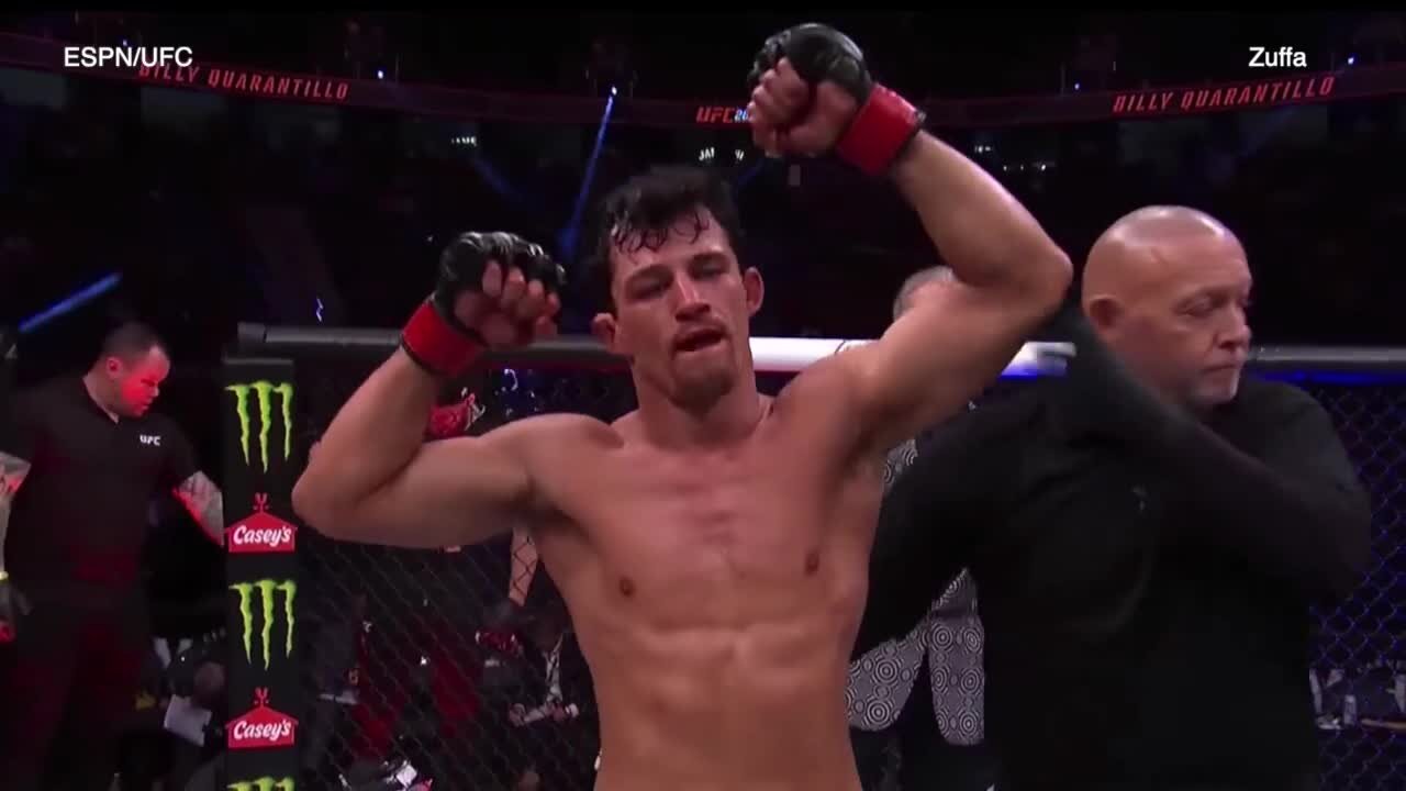 Tampa MMA fighter takes his shot at UFC's biggest stage