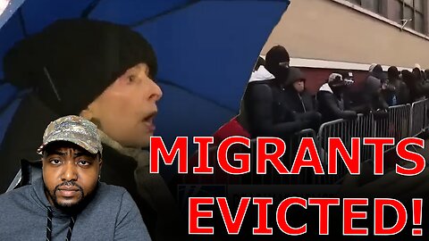 New York City Illegal Immigrants FIGHT Over SHELTER As They PROTEST Over Being EVICTED OUT To Street