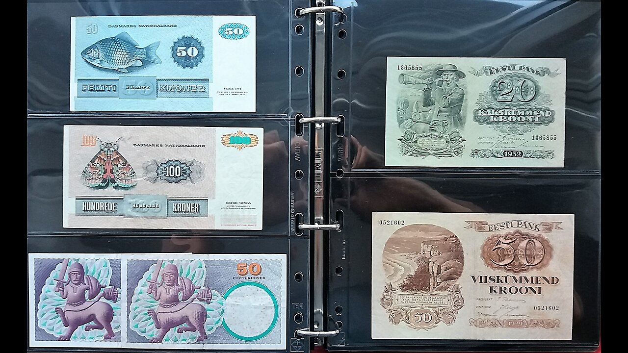 My WORLD BANKNOTES Collection Part#13 EUROPE PRE EURO F-I