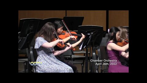 Chamber Orchestra 4-26-22