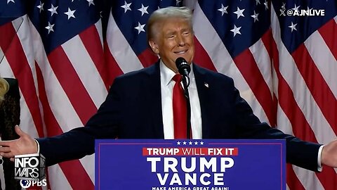 FULL SPEECH: Donald J. Trump Delivers Powerful Victory Speech After Winning 2024 Presidential Election & Securing 2nd Term As POTUS 47