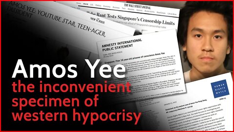 Amos Yee: the inconvenient specimen of western hypocrisy