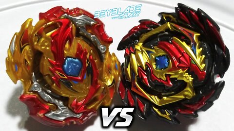 LORD SPRIGGAN .Bl.Dm' vs VENOM DIABOLOS .Vn.Bl - Beyblade Burst ベイブレードバースト