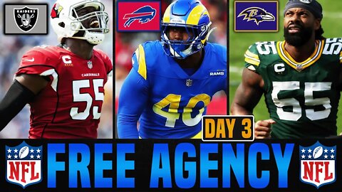 Grading NFL Free Agency Signing | Day 3