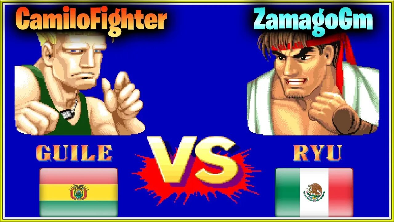 Street Fighter II': Champion Edition (CamiloFighter Vs. ZamagoGm) [Bolivia Vs. Mexico]