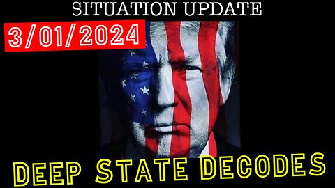 Judy Byington. SGAnon ~ Situation Update 03-01-24 ~ Trump Return - Deep State Decodes!