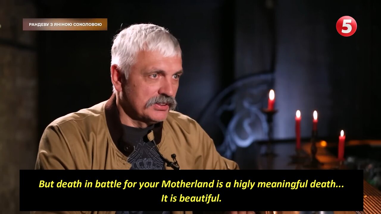 Ukro-Nationalist Korchinsky: Death for Motherland is highly meaningful death, it is beautiful