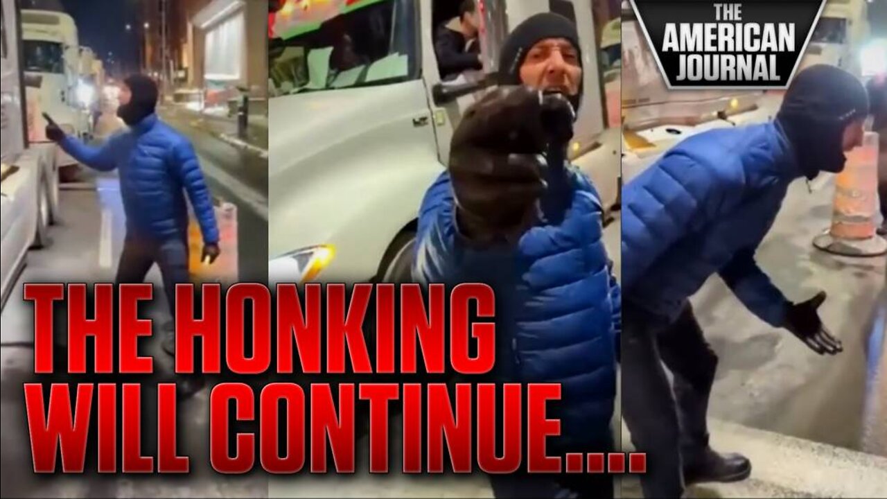 THE HONKING WILL CONTINUE UNTIL FREEDOM IMPROVES