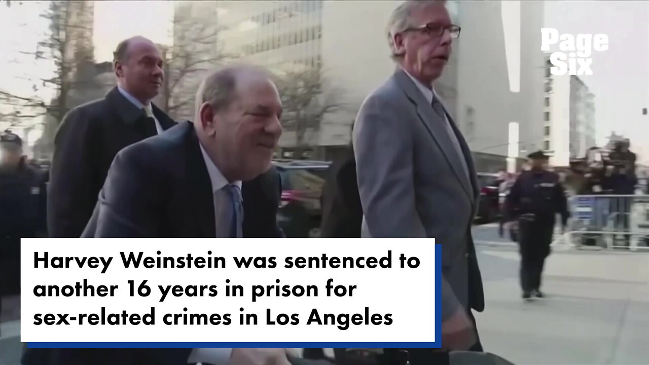 Harvey Weinstein sentenced to another 16 years in prison