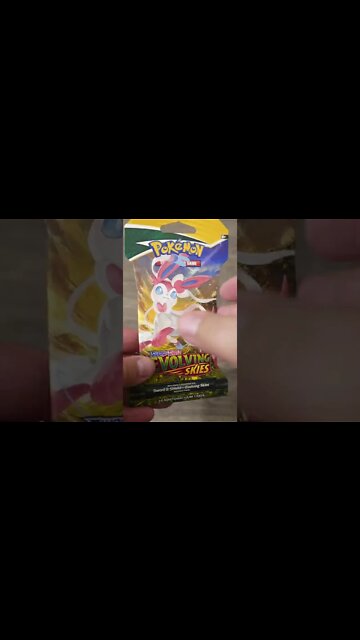 #SHORTS Unboxing a Random Pack of Pokemon Cards 043