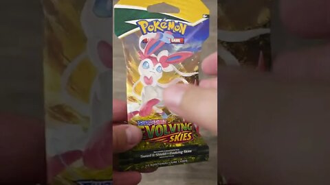 #SHORTS Unboxing a Random Pack of Pokemon Cards 043