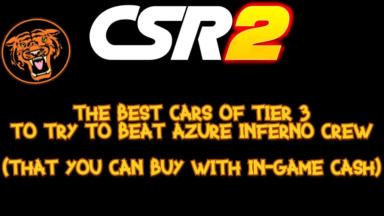 CSR2: The BEST cars of Tier 3 (That you can buy with IN-GAME CASH!)