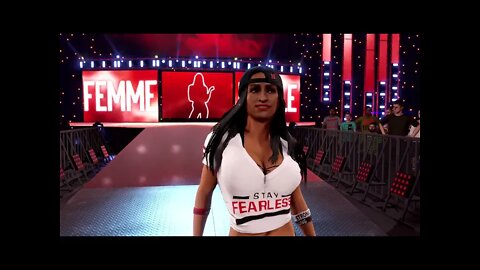 Nikki Bella WWE 2k22 Entrance