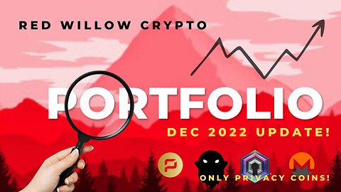 December Monthly Privacy Coin Portfolio Update