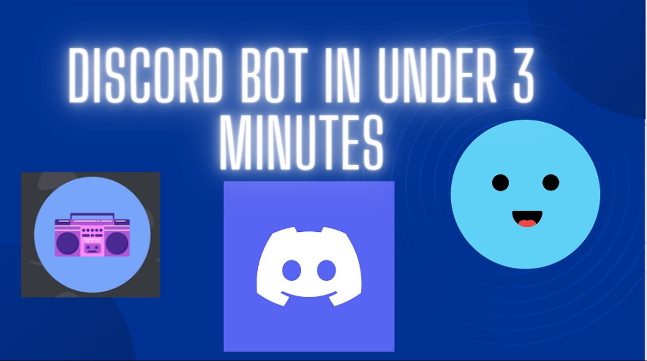 Create A Basic Discord Bot in 3 Minutes