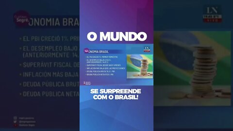 O mundo se surpreende com o Brasil!