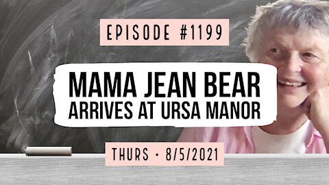 #1199 Mama Jean Bear Arrives At Ursa Manor