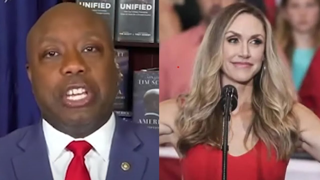 Tim Scott Lays It On THICK For Lara Trump