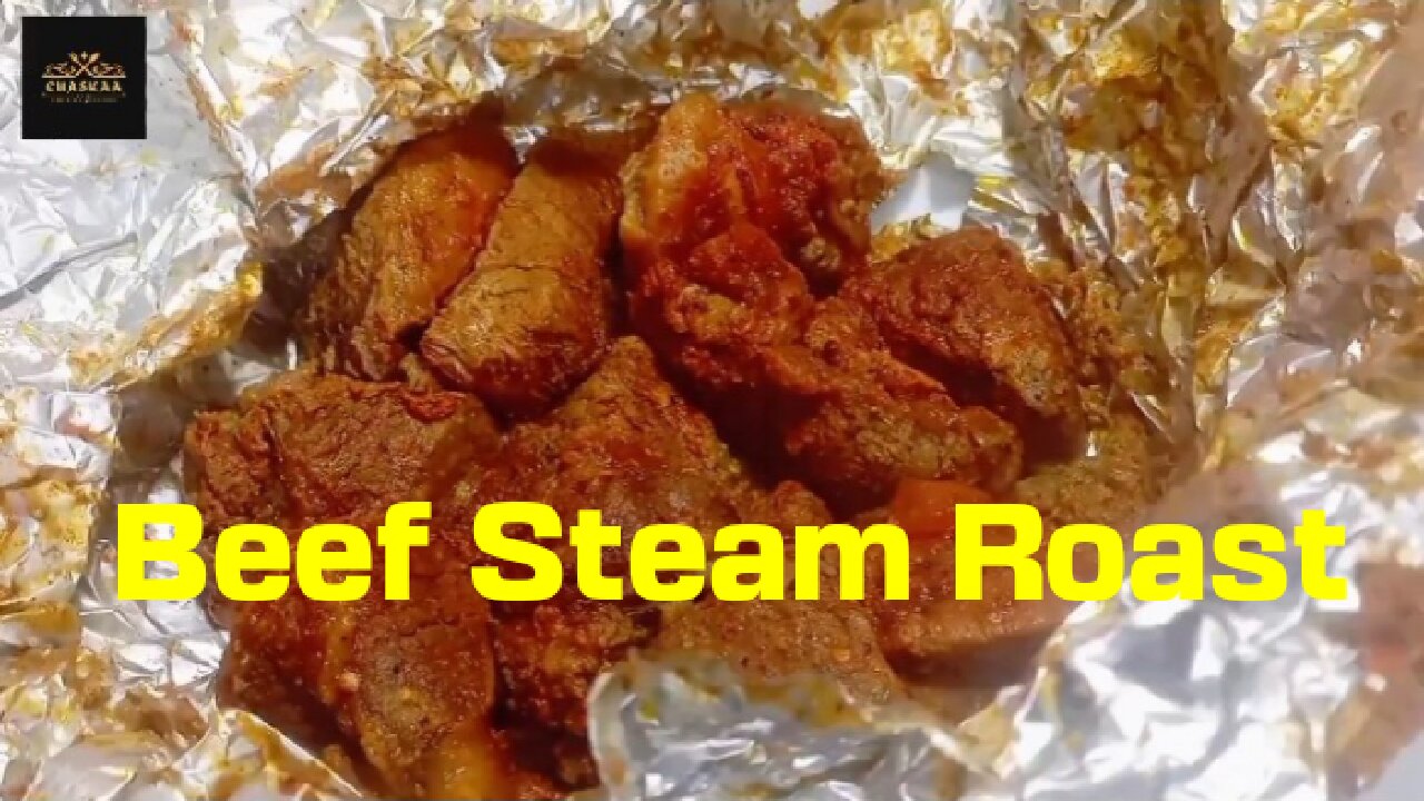 Beef Steam Roast _ Recipe _ Oil Free Beef Steam Roast by Chaskaa Foods