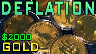 Deflation And $2000 Gold