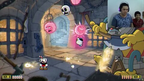 Jogando Cuphead DLC