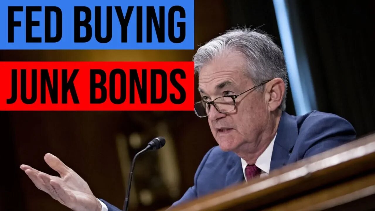 Fed Bailing Out Junk Bonds Too!