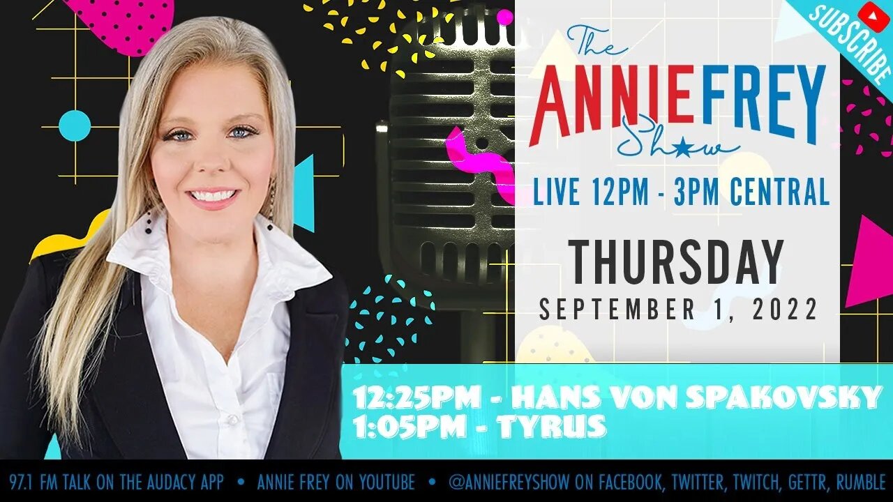 Democrat Playbook, Schools, Classrooms, & Teachers • Annie Frey Show 9/1/22