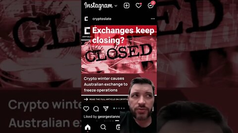 Crypto Exchanges keep closing or struggling! 😵☠️