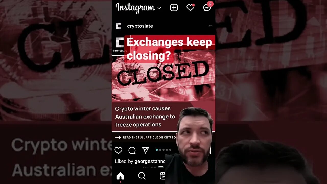 Crypto Exchanges keep closing or struggling! 😵☠️