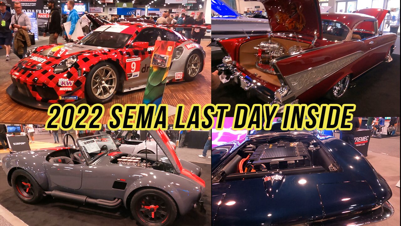 2022 SEMA Show, Last Day of the Show Inside