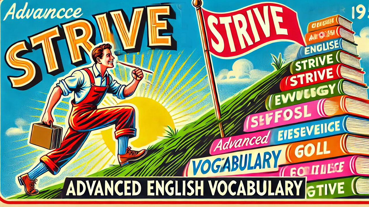 Vocabulary and Pronunciation "STRIVE" Advanced English