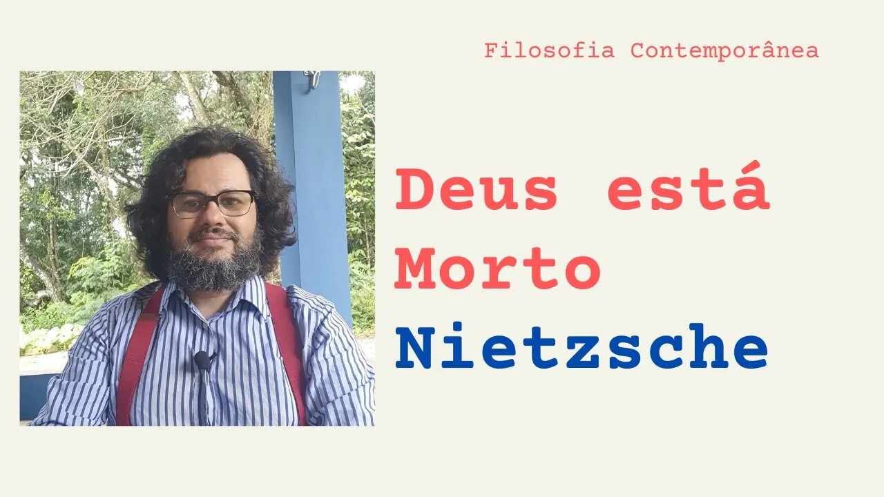 Deus está Morto Nietzsche