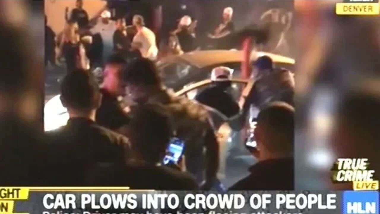 Video Shows Car Being Attacked By Party Goers Then Plowing Into Crowd Of People!