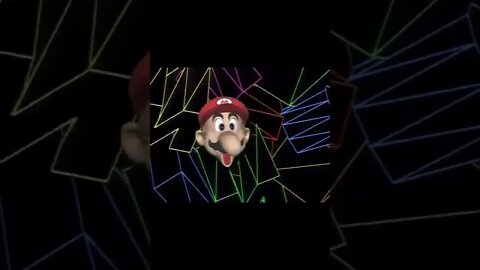 3D Mario Head - Nintendo Power Previews #7 segment ( #shorts edit )