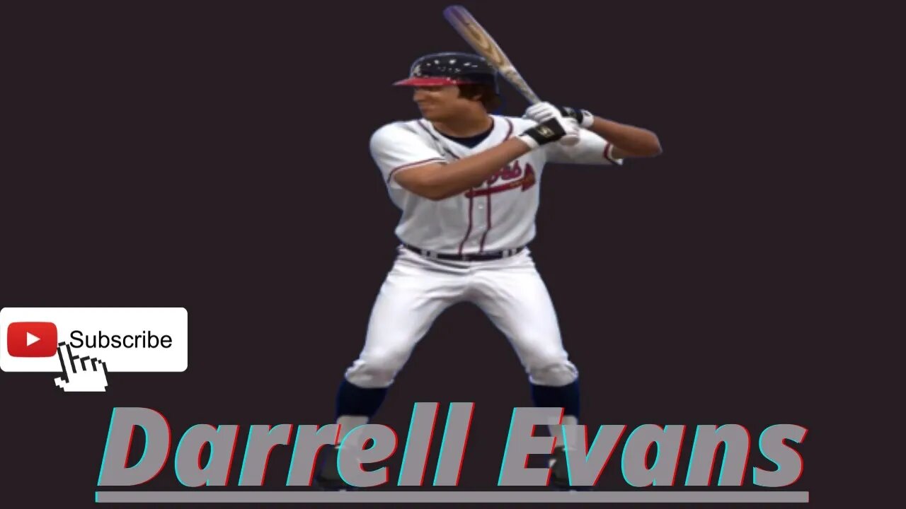 Darrell Evans Homerun Derby MLB The Show 22 Ranked 54