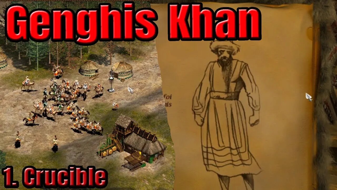 Age of Empires 2 - Genghis Khan - 1. Crucible