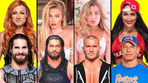 WWE Superstars And Their Wives