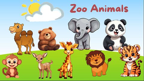 10 Amazing Zoo Animals That Kids Will Love! 🐘🦁🦒 | Fun and Educational Animal Videos for Children