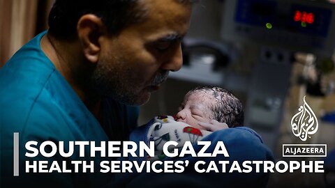 Israeli attacks hospitals and health services on the brink of collapse.