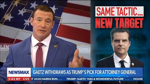 Carl Higbie exposes the real reason the swamp wants Matt Gaetz out