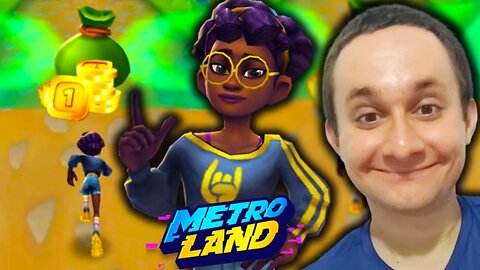 Jogando com a Deedee do MetroLand