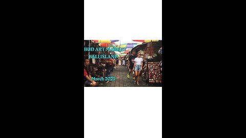 UBUD ART MARKET || BALI ISLAND MARCH 2023