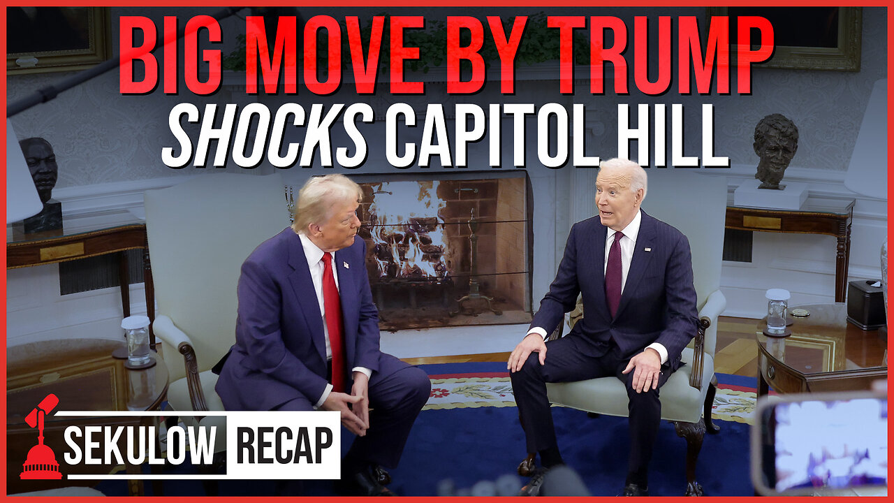 Big Move by Trump Shocks Capitol Hill