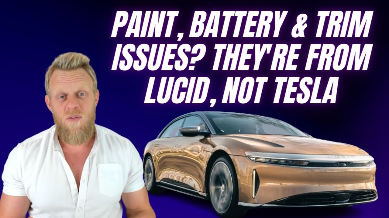 Lucid EVs are suffering from numerous quality & electrical problems