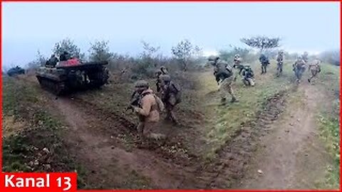 "Destroy them all" - Ukrainian troops encircle Wagner" soldiers with equipment and infantry