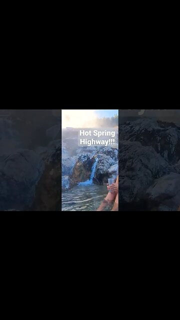 TOMORROW! We release our Hot Spring Highway vlog - 4 springs in 2 days! #shorts #vanlife #rvlife