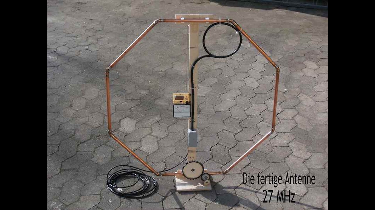 27Mhz Magnetic Loop Antenne selber bauen