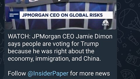 News Shorts: Jamie Dimon talks about Trump