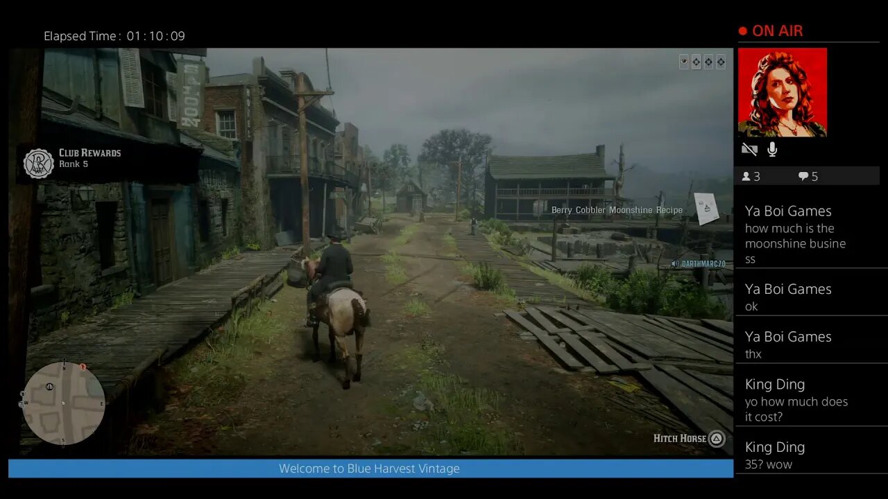 Live RDR2 Moonshine Update