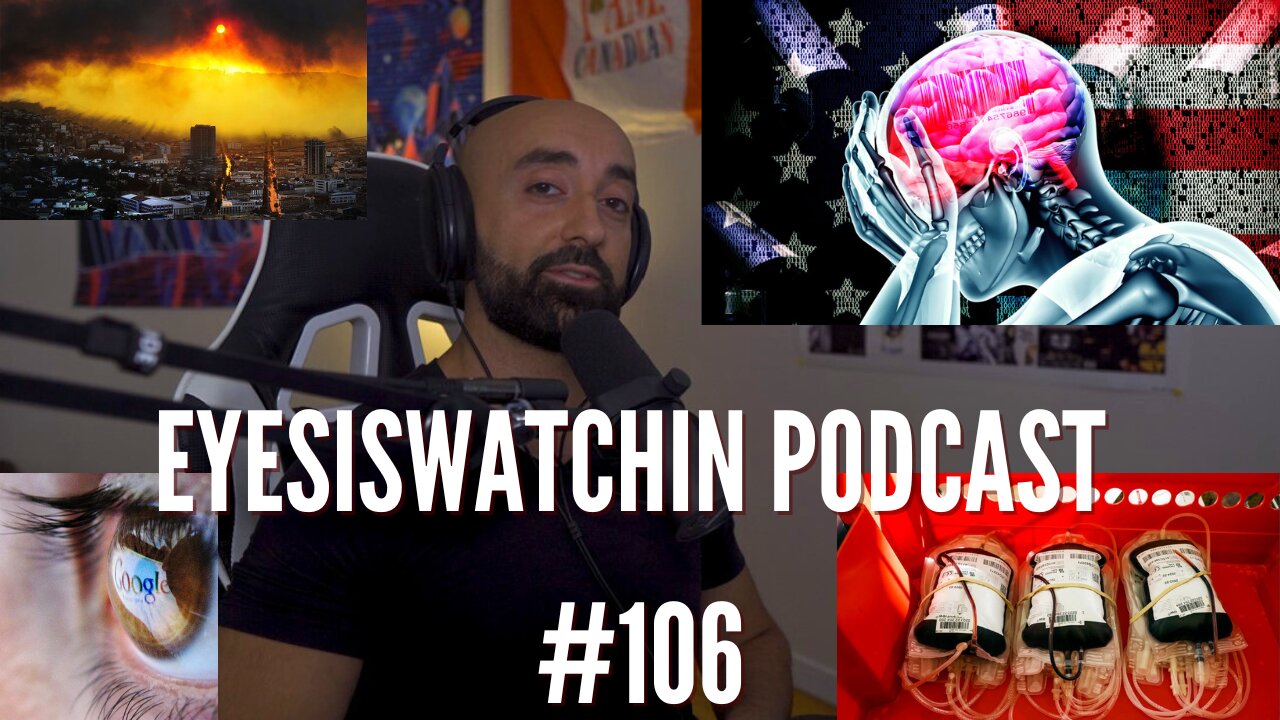 EyesIsWatchin Podcast #106 - Underground Climate Change, Lab Grown Blood, Neurostrike Weapons